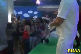 Tons of group sex on the dance floor - video 22
