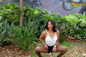 MamacitaZ - Big Butt Colombian Gets Oiled And Fucked On Camera By Stranger