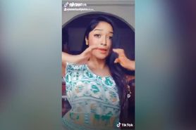 Tik tok girl show her hairy pussy - sharp cut video #2