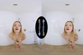 SexBabesVR - Sexy Shower Surprise with Angel Piaff