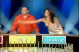 Sexy game show contestant French Telesion