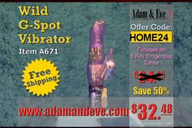 AdamAndEve.com Top Seller New Generation Wild G-Spot Vibrator