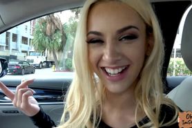 Stranded slut Uma Jolie fuck in the car - video 1