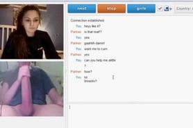 Horny girl On Omegle