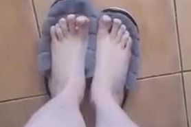 Amazing teen feet