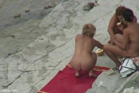 HD Porn - Holidays On The Beach, public, outdoor, spy