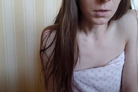 Step sis in the shower multiple orgasms ASMR roleplay