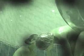 Hidden cam - two girls in shower 02