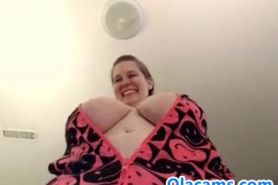 Big-tits fat teen live on webcam