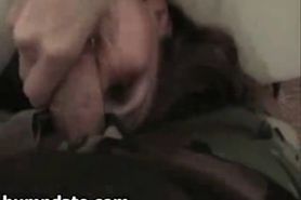 Wife gets fucked and jizzed by two guys