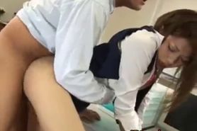 Hot Asian teacher enjoys sex part2 - video 1