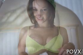 Hottie demonstrates sex skills - video 14