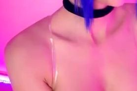 Purple Bitch Sexy Tentacle Party Cosplay Porn Video
