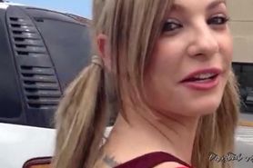 DAHLIA SKYE LOVES GETTING HER TIGHT ASS FUCKED IN PUBLIC