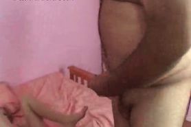 Blonde Get Fuck And Cum From Fat Guy