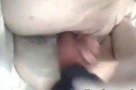 Cute teen having fun playing with her little