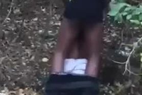 caught my daughter getting fucked in the woods