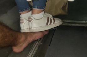CFT 8 (Unknown Candid Trample In Bus With Adidas Superstars)
