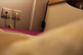 POV you're trying to sleep but the girl next door is getting drilled