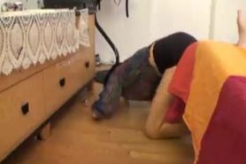 Russian Housekeeper'S Got Her Pussy Surging To His Dick