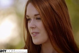 first Double Penetration for Redhead Kimberly Brix