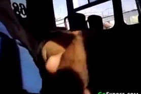 Masturbating On The Bus