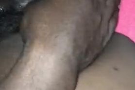 Amateur Hairy Black Pussy Close Up