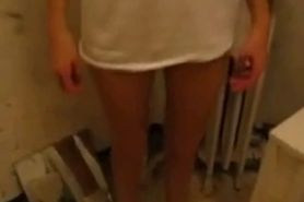 Ass to mouth for an anorexic white trash slut - video 1