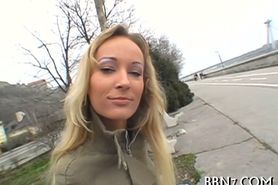 Busty darling loves giving blowjob - video 4