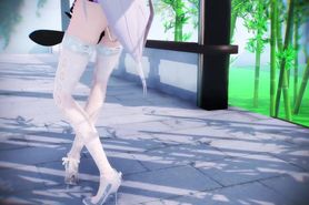 (MMD Insect Sex) Emilia Re:Zero (chinese Dress) (sex View Dance) (Submitted by ?????)