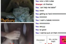 fun with babe on omegle