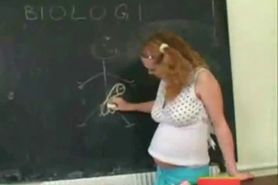 Pregnant - teen fuck in classroom