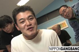 Harajuku hottie gets gangbanged - video 1