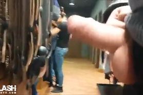 Dick Out In Front Of Shop Keeper