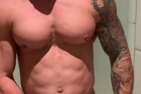 verbl young muscle god cums with tiny dick