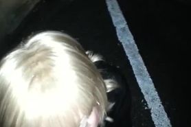 John gets pissed on by a Tgirl and a girl in the Carpark.
