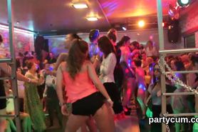 Unusual chicks get fully foolish and undressed at hardcore party