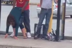 Drunk Fucked in a Public BUS Stop (FULL PORN VIDEOS: DESTYY . COM / WLJJGE)