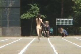 Asian amateur in nude track and field part4 - video 2