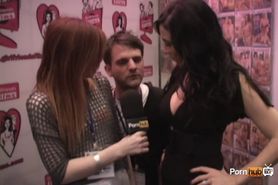 PornhubTV Jelena Jensen Interview at 2012 AVN Awards