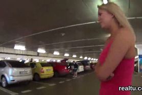 Breathtaking czech girl was teased in the supermarket and nailed in pov
