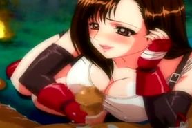 Blowjob lessons with tifa.
