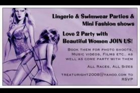 Lingeries & Swimwear Parties (Models & Strippers)