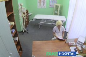 FakeHospital Intense sexual encounter between bisexual patient and blonde