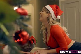MomsTeachSex - Santa's Horny Helpers In Christmas Threesome S9:E7