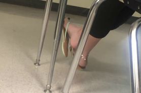 Sexy Candid Teen Feet
