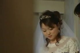 Asian bride gets hardcore group fucking part1