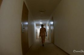 Compilation of three nude dares in hotels - Teaser