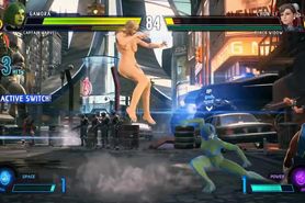 Marvel vs Capcom Infinite Nude Captain Marvel Mod