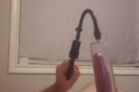 Testing My New Penis Pump - Massive Cumshot
